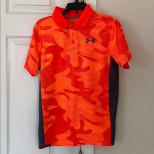 Boys Under Armour Golf Shirt